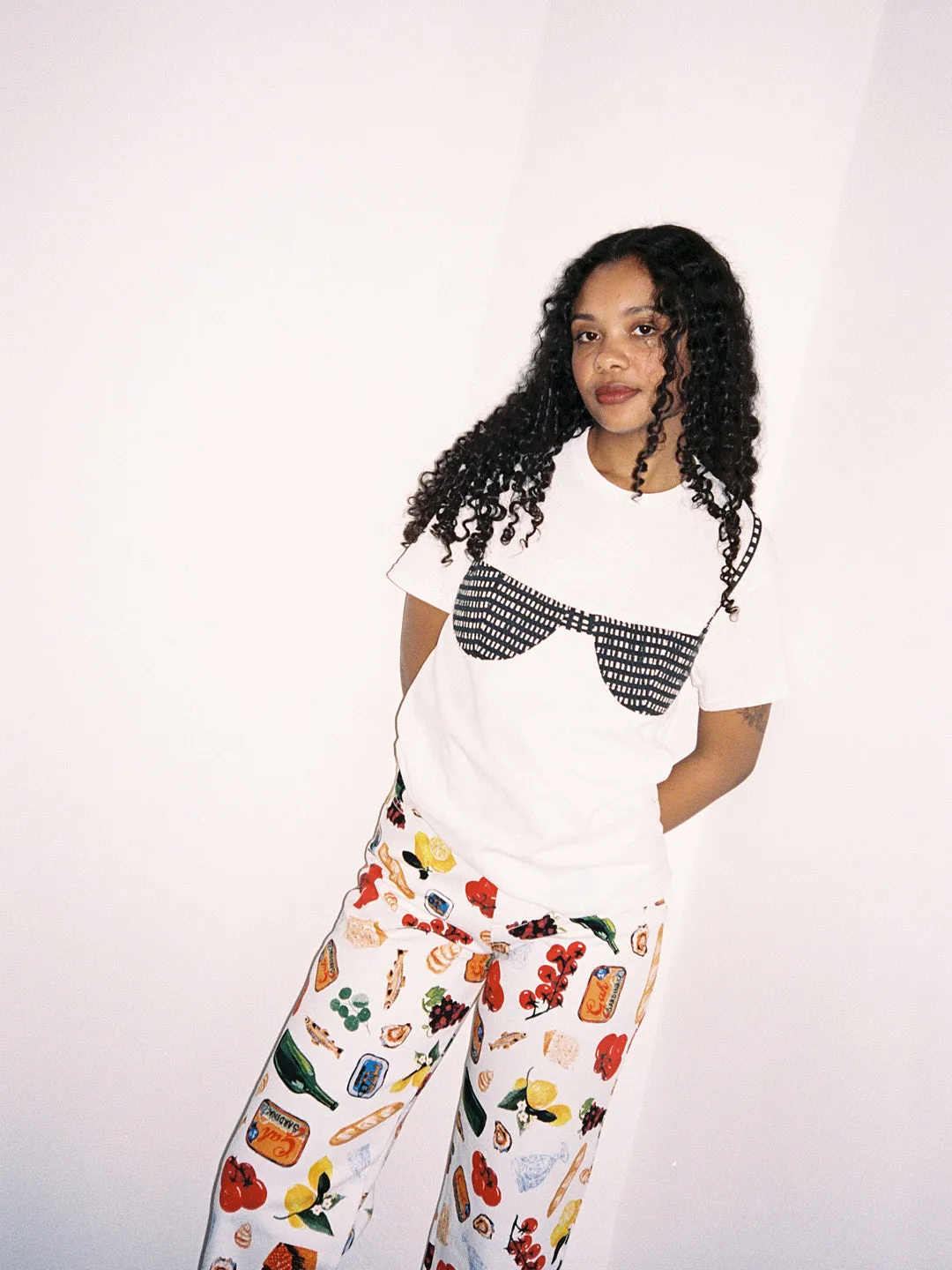 Florida Woman Applique Tee - Black and White Gingham sold by Lisa Says Gah product image thumbnail 4