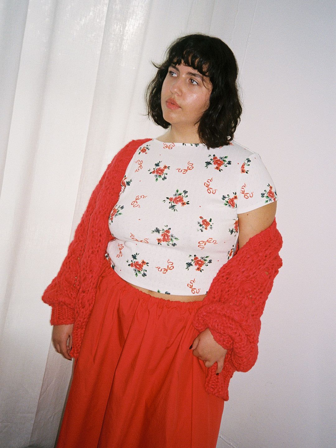 Stevie Chunky Cardi - Apple sold by Lisa Says Gah product image thumbnail 2