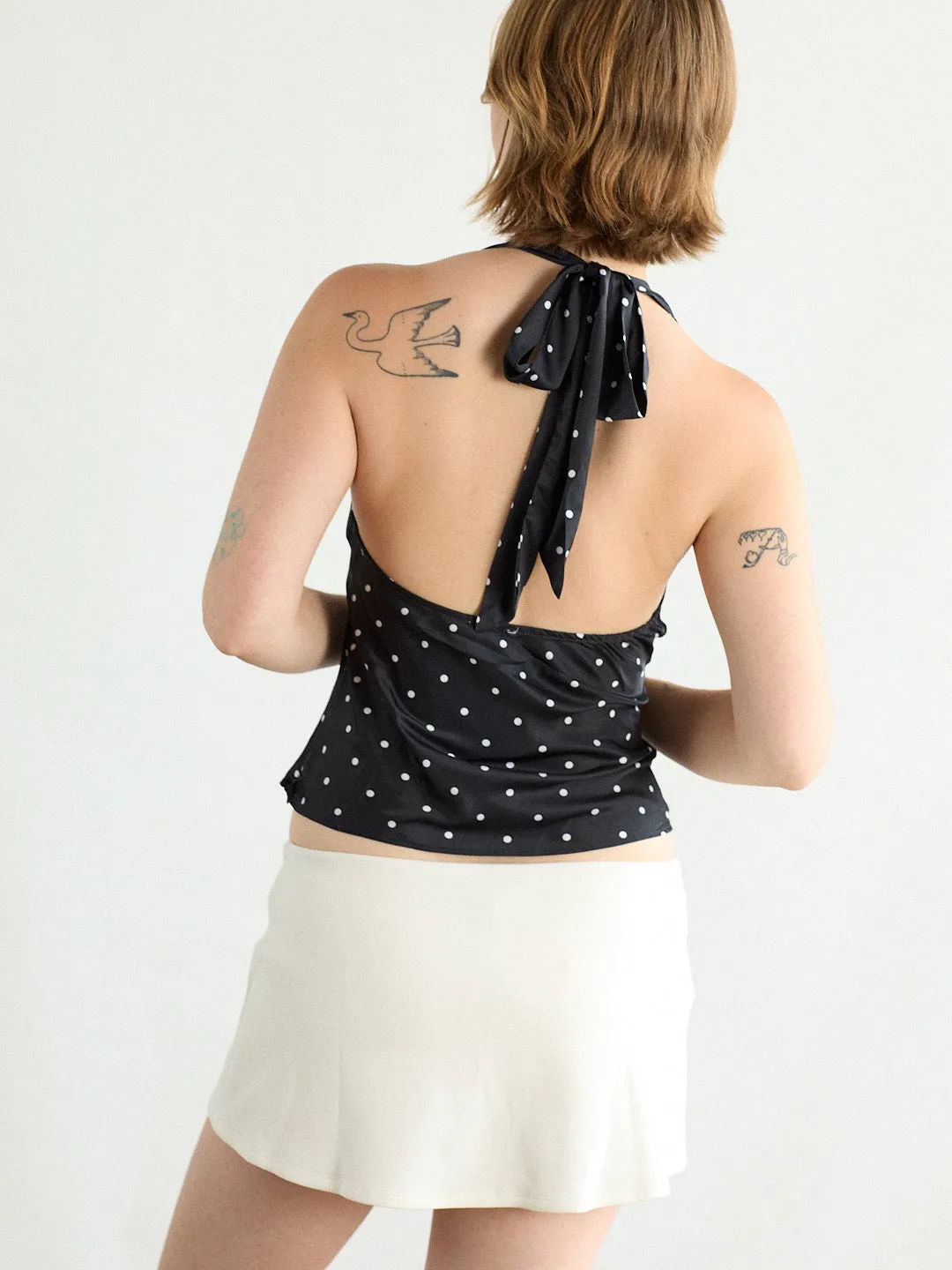 Iris Dot Top - Black & White sold by Lisa Says Gah