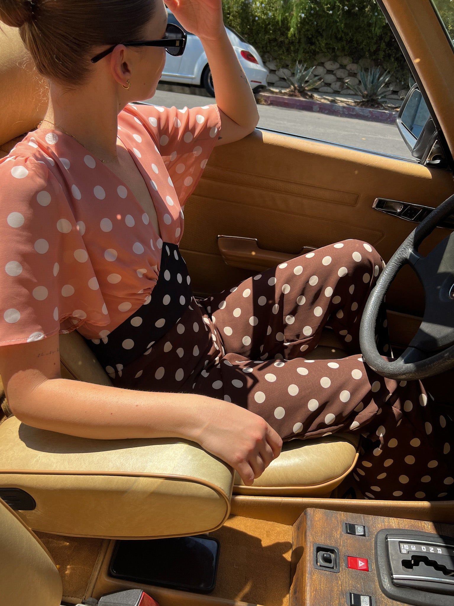 Cassandra Jumpsuit - Multi Dot sold by Lisa Says Gah product image thumbnail 2