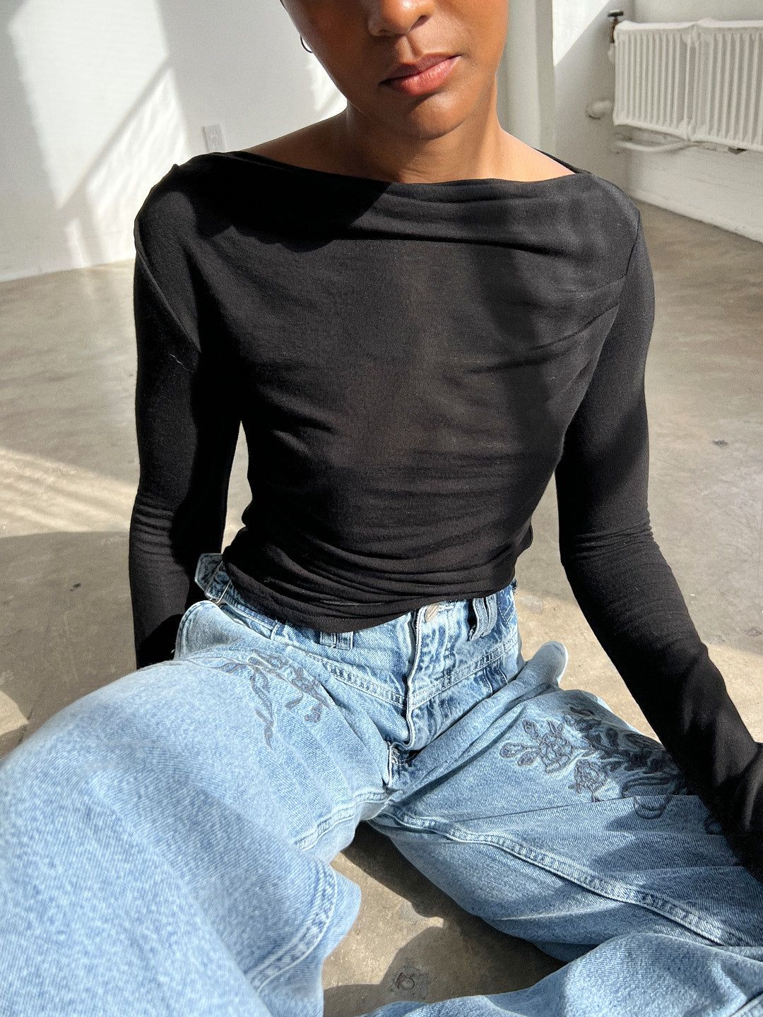 Drew Top - Black sold by Lisa Says Gah