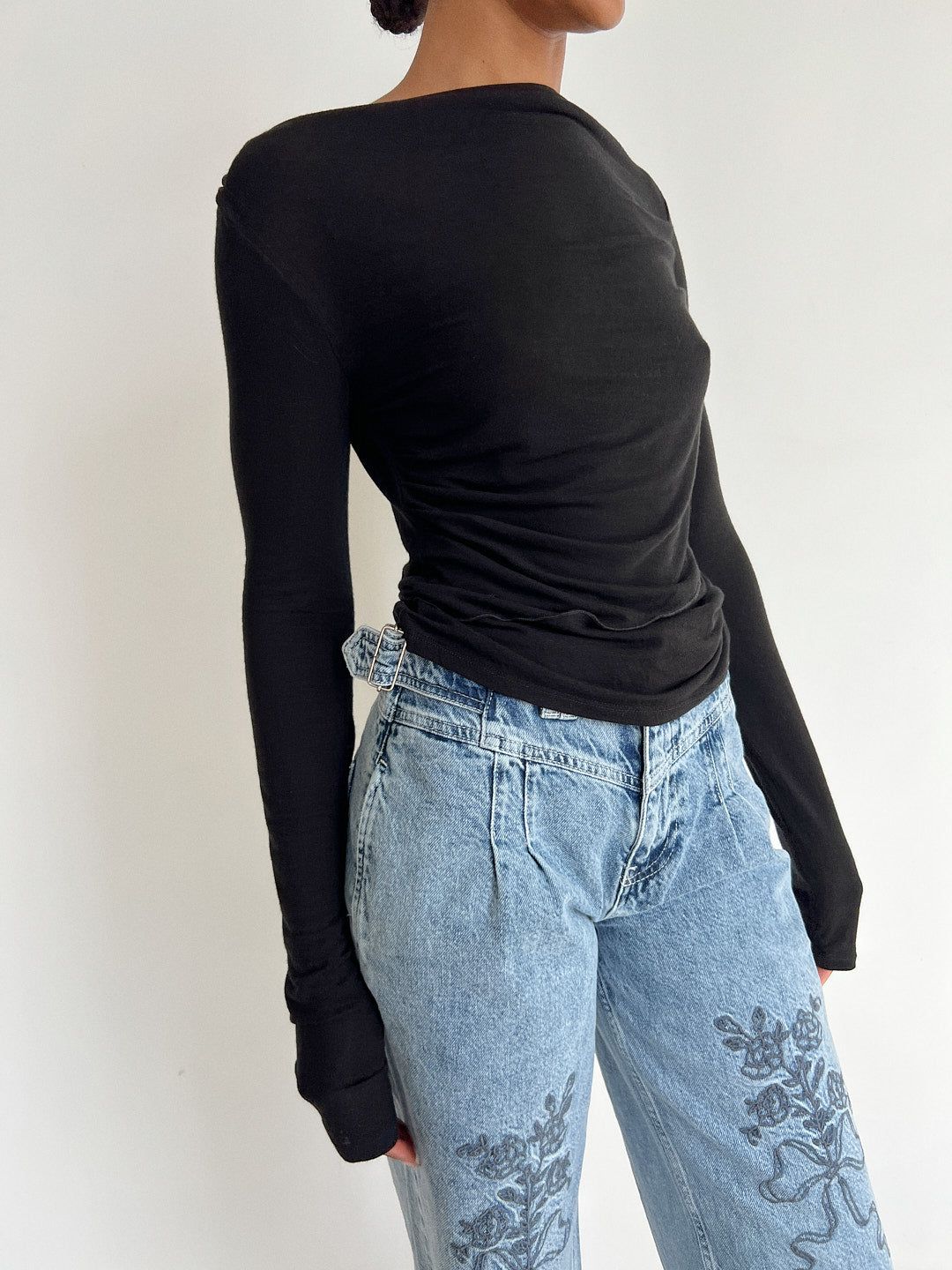Drew Top - Black sold by Lisa Says Gah product image thumbnail 5
