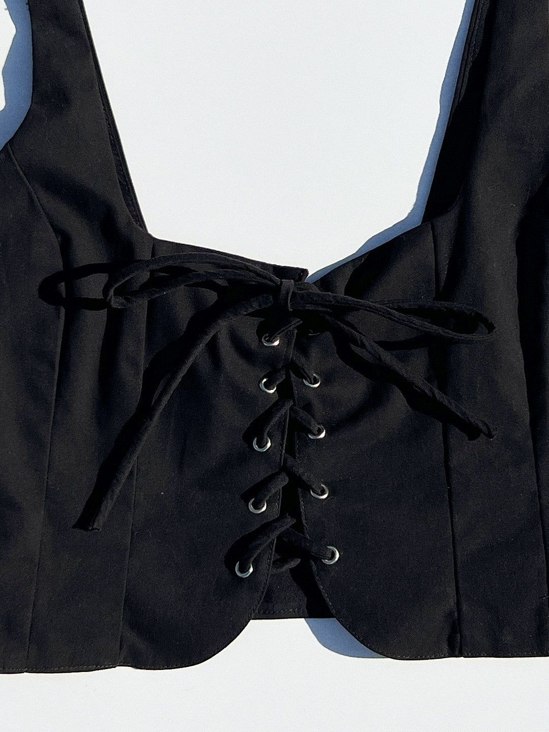 Ophelia Corset Top - Caviar Twill sold by Lisa Says Gah product image thumbnail 5