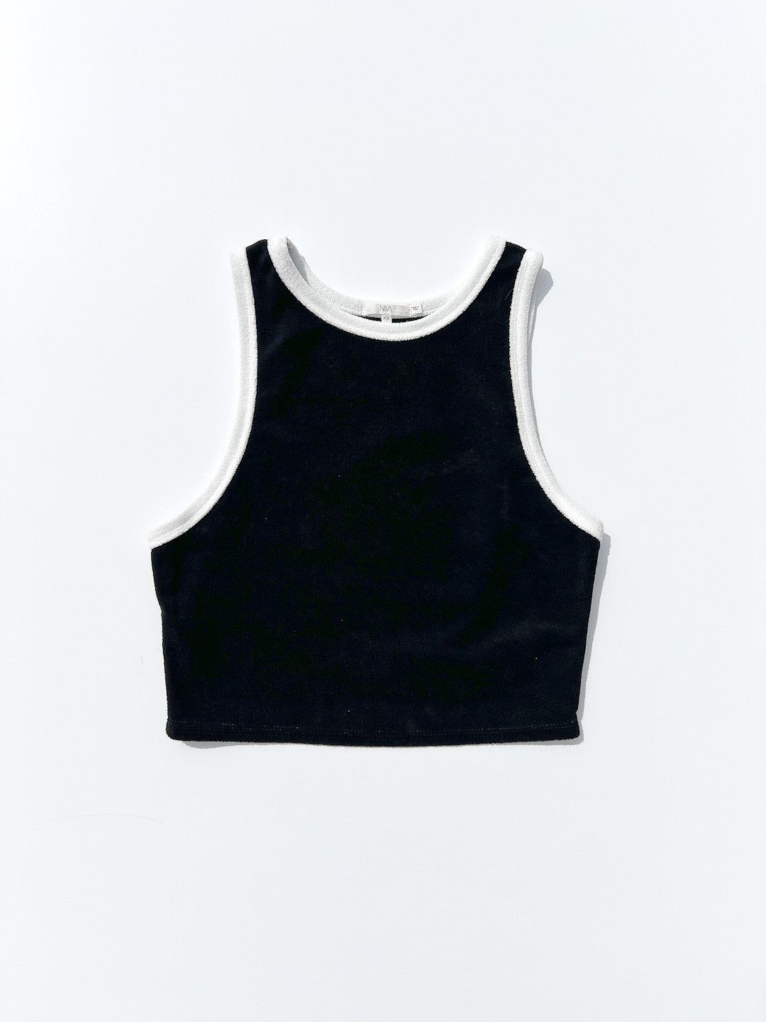Sporty Terry Tank - Black sold by Lisa Says Gah product image thumbnail 2