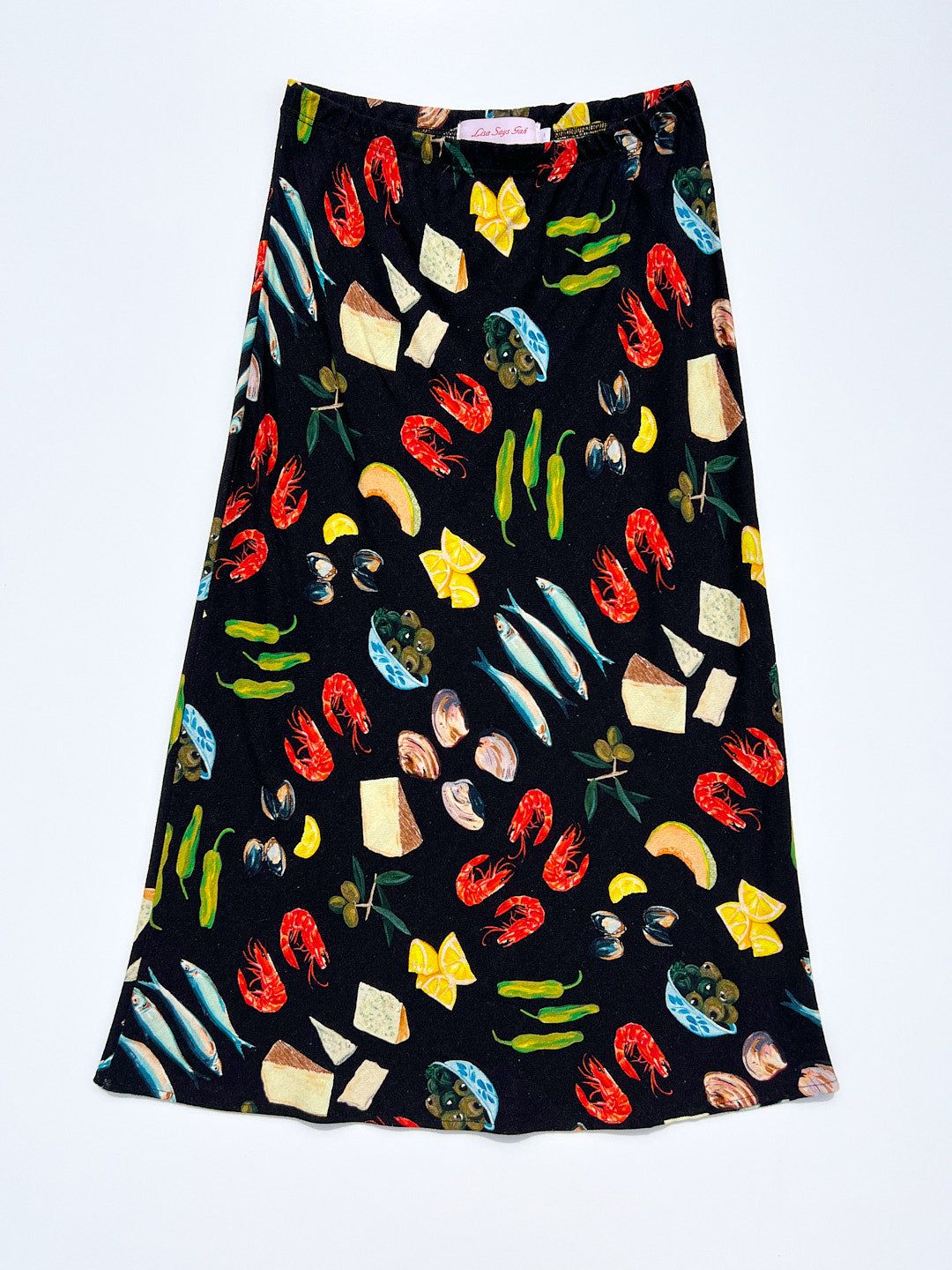 Sandy Midi Skirt - Tapas Black sold by Lisa Says Gah