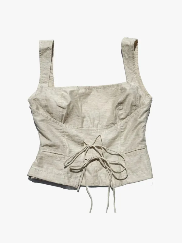 Una Top - Natural sold by Lisa Says Gah