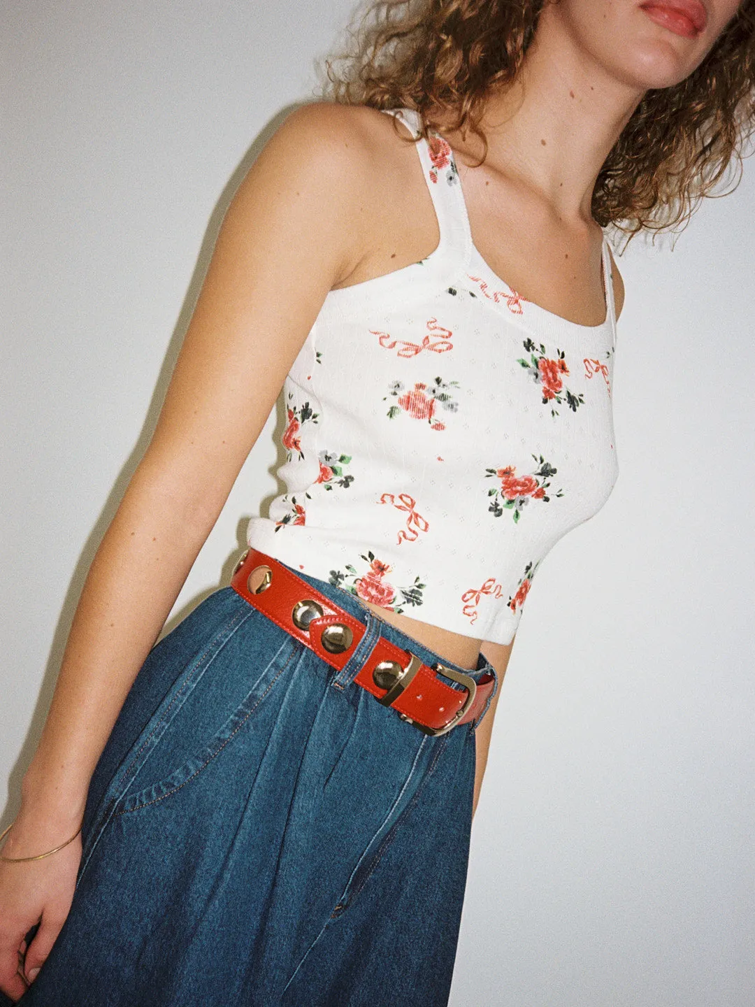 Harley Pointelle Tank - Pointelle Bouquet sold by Lisa Says Gah product image thumbnail 4