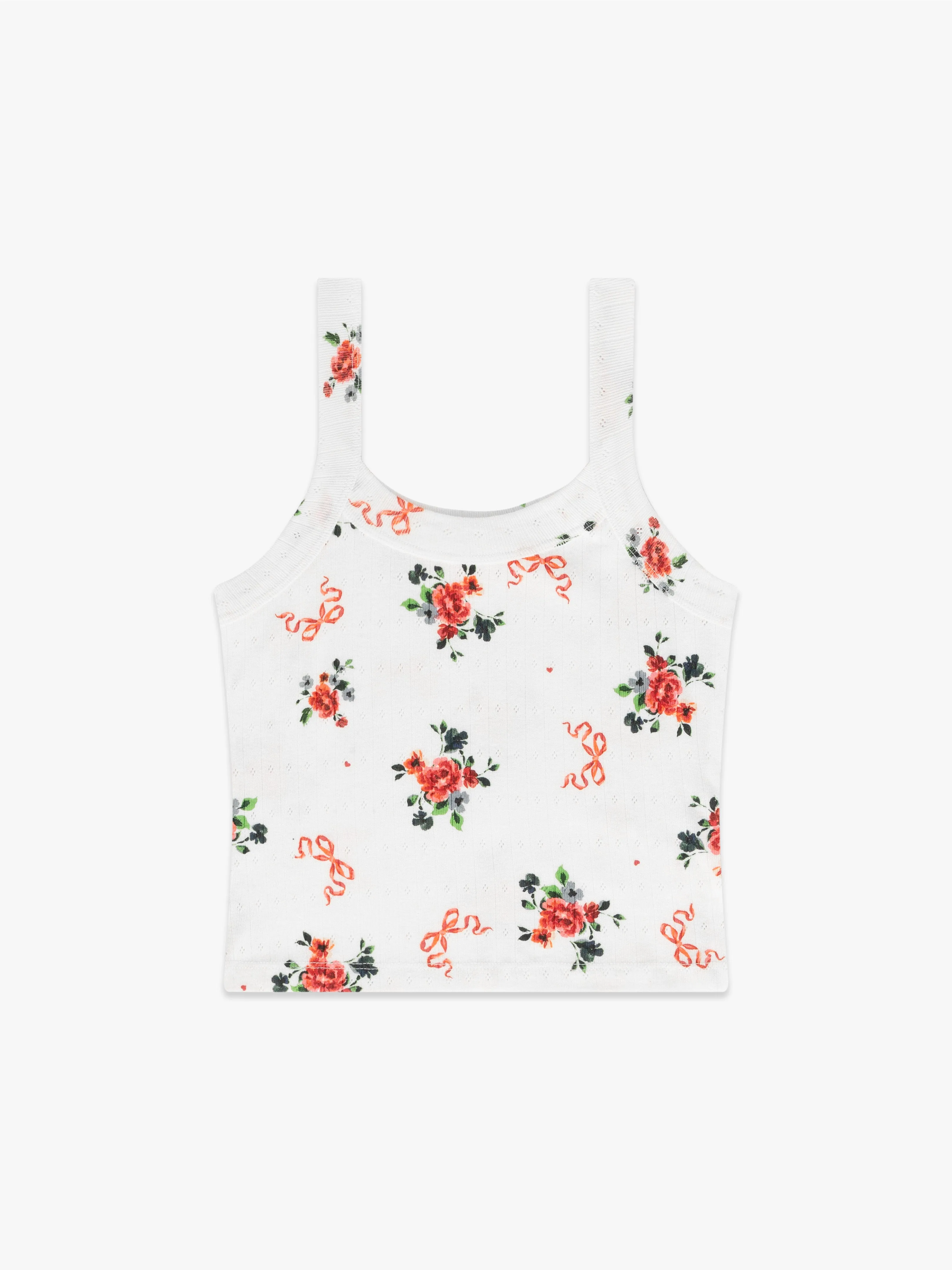 Harley Pointelle Tank - Pointelle Bouquet sold by Lisa Says Gah product image thumbnail 2