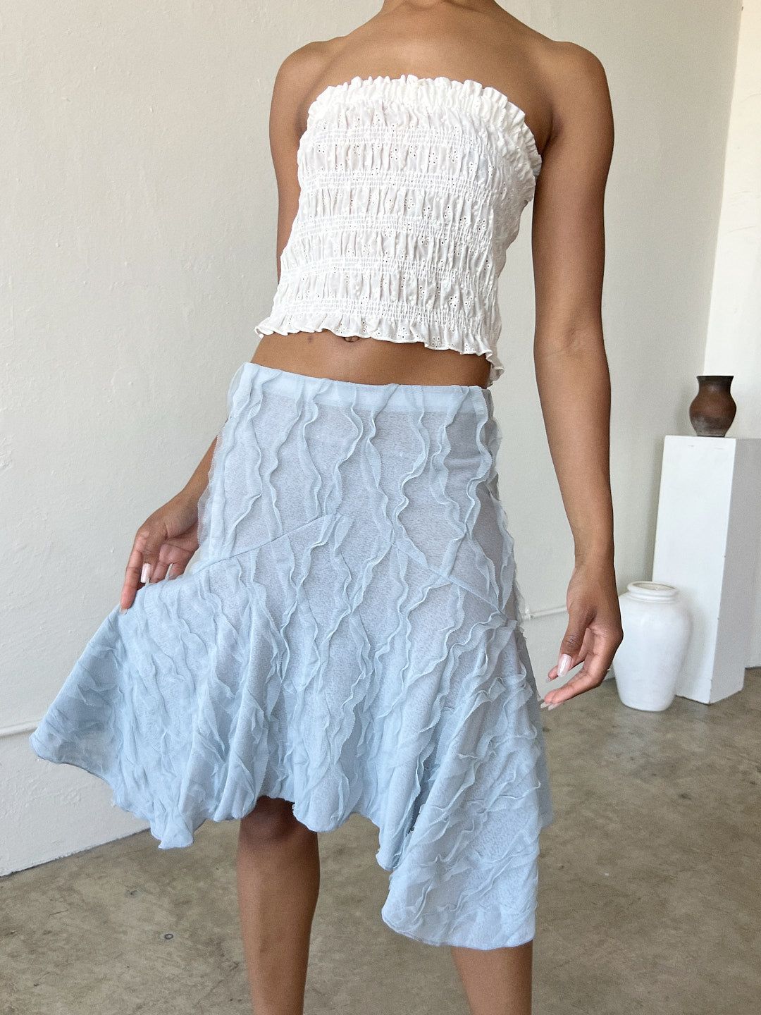 Carrie Skirt - Blue sold by Lisa Says Gah product image thumbnail 7