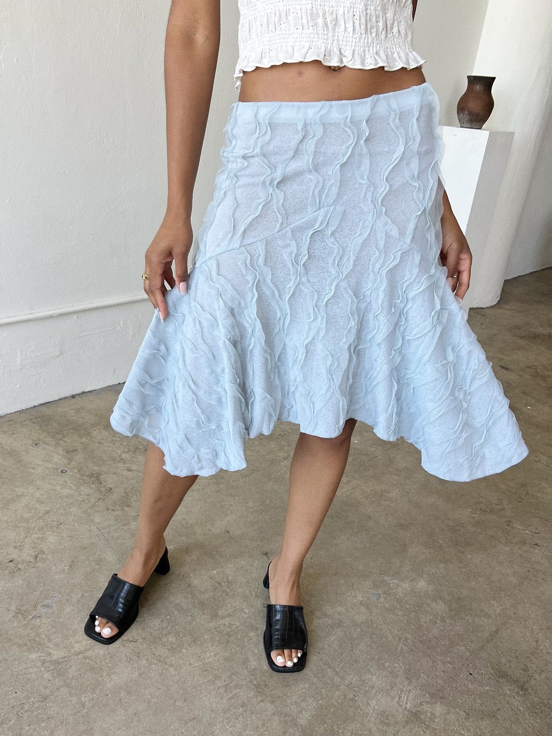 Carrie Skirt - Blue sold by Lisa Says Gah product image thumbnail 3