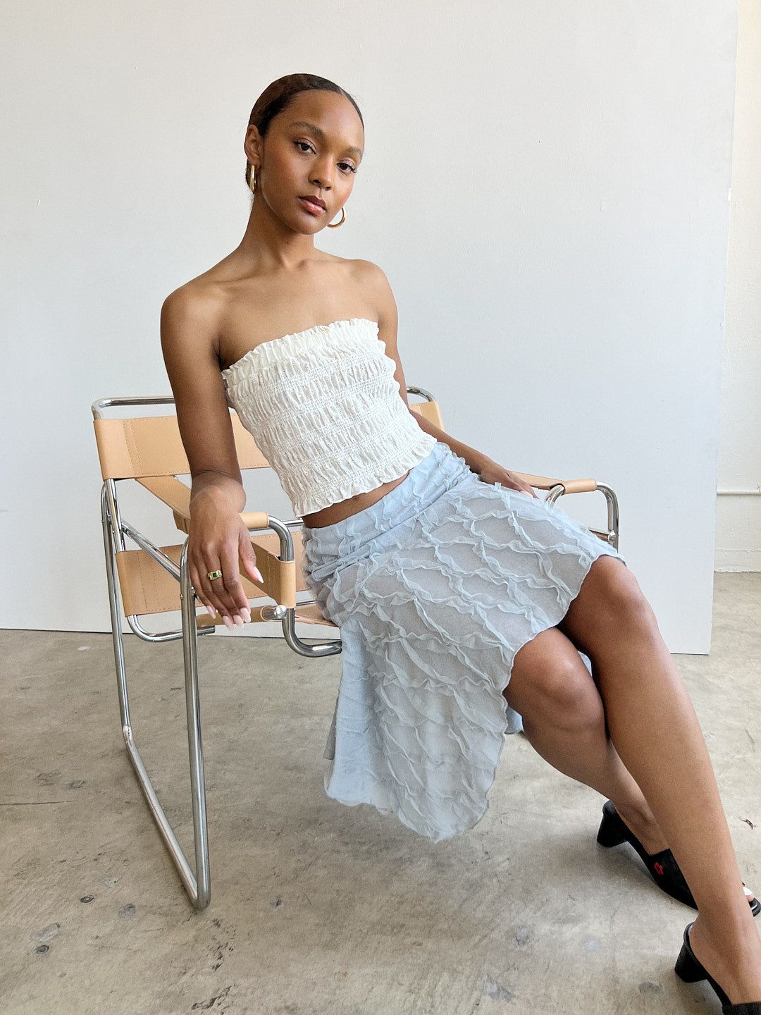 Carrie Skirt - Blue sold by Lisa Says Gah product image thumbnail 6