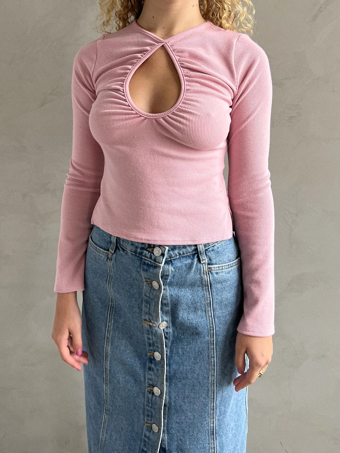 Nora Keyhole Top - Ballet sold by Lisa Says Gah product image thumbnail 2