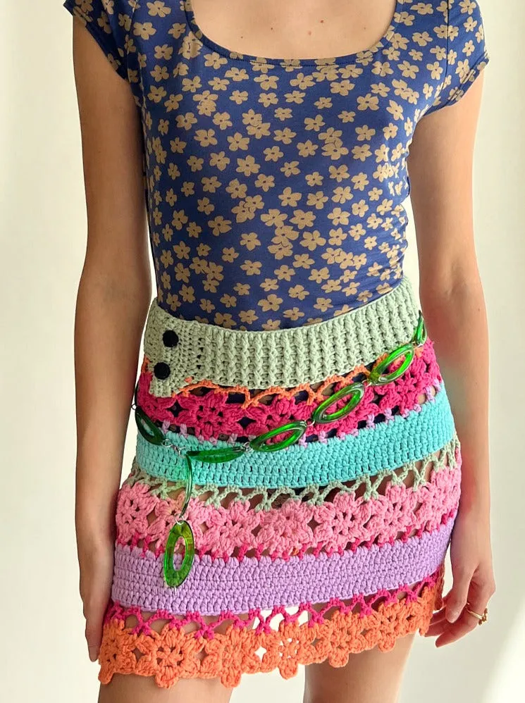 Yenia Skirt - Multi sold by Lisa Says Gah