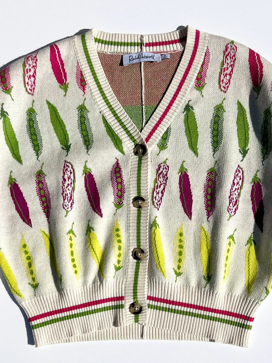 Ana Cardigan - Rainbow Peas sold by Lisa Says Gah product image thumbnail 2