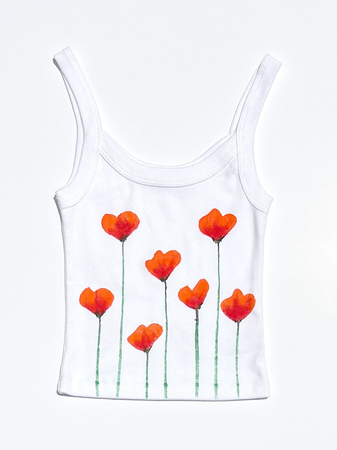 Birthday Girl Harley Tank - Poppies sold by Lisa Says Gah