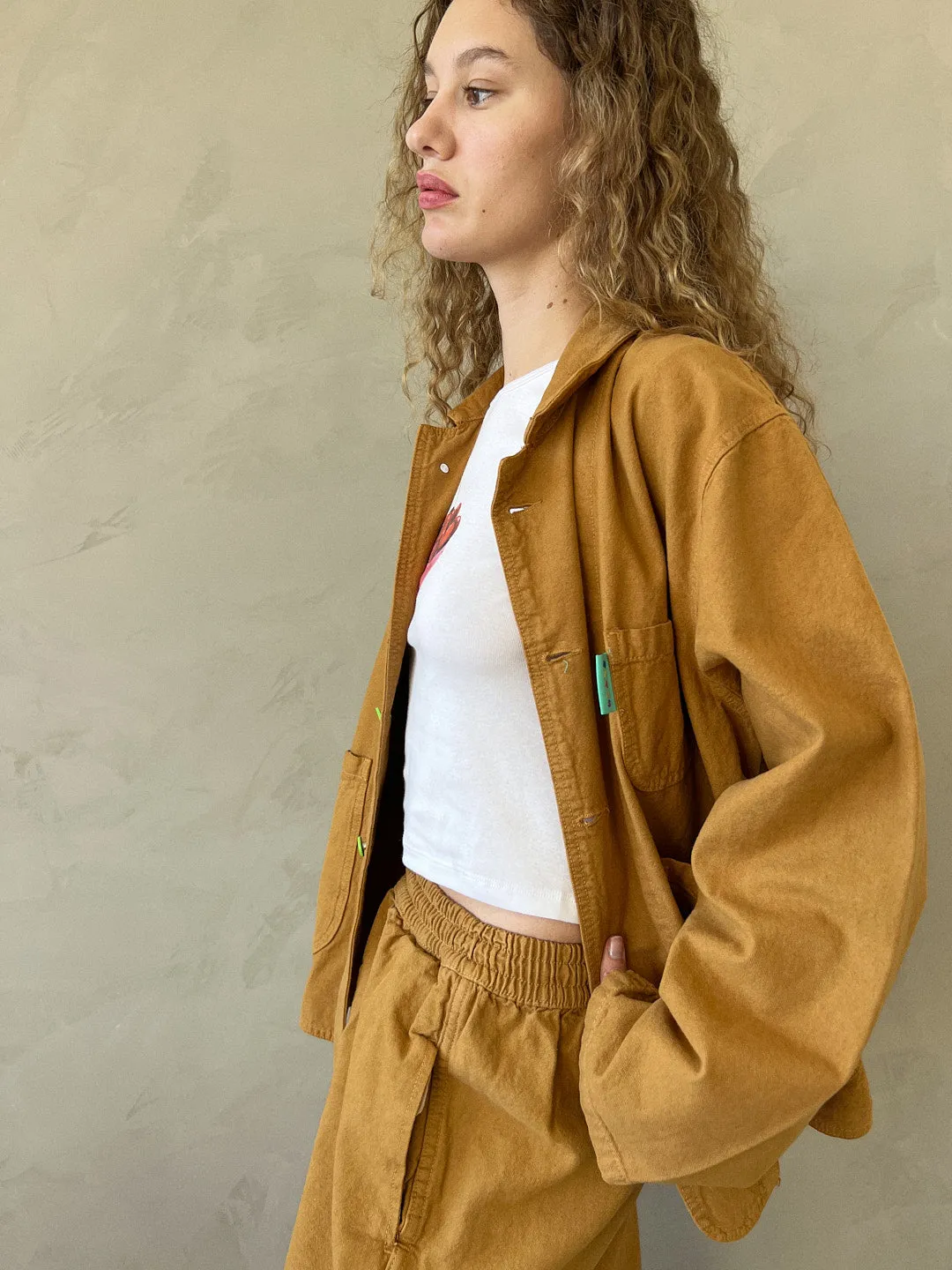 Forager Jacket - Latte sold by Lisa Says Gah product image thumbnail 3