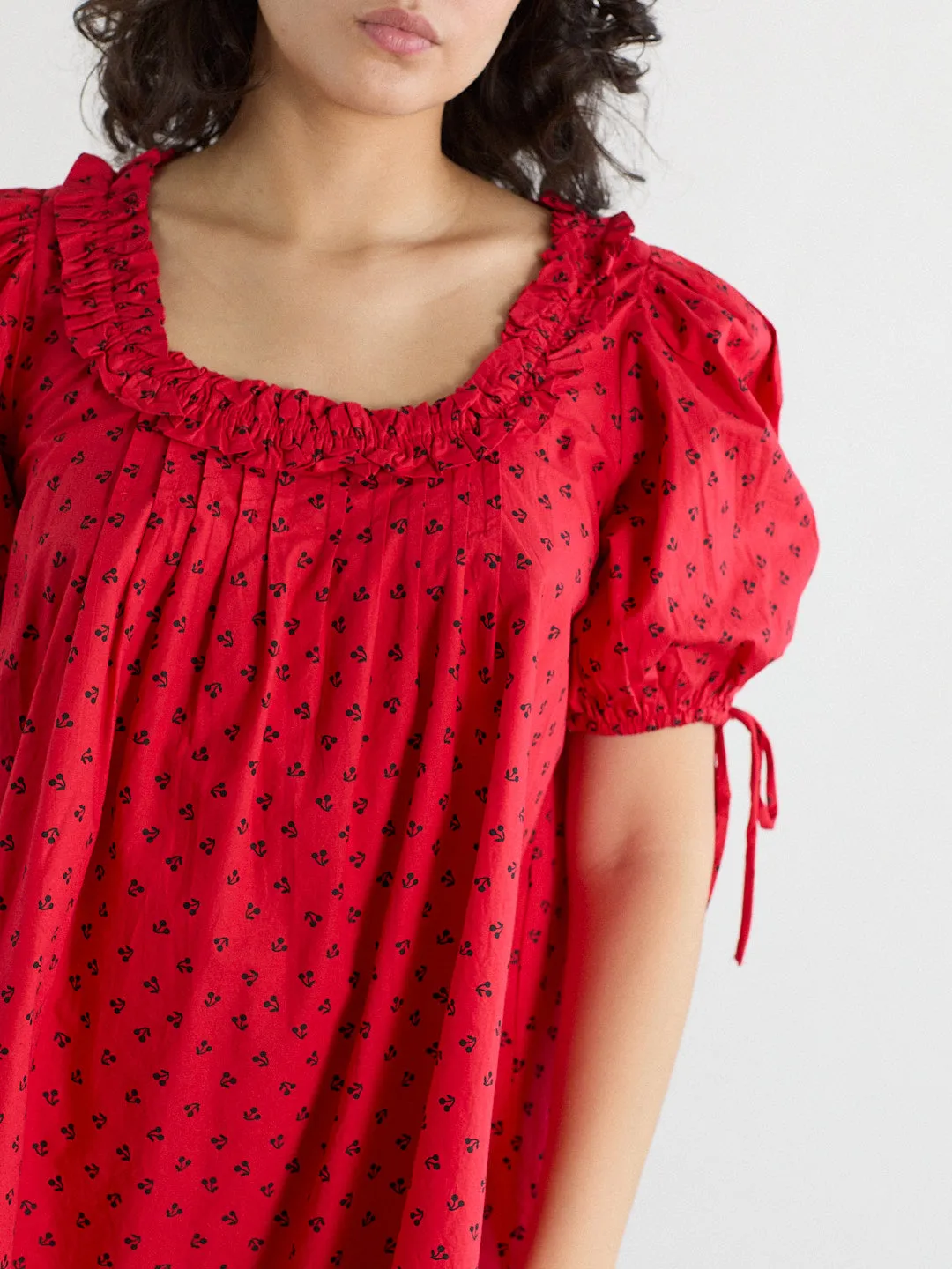 Jemima Mini Dress - Red Cherries sold by Lisa Says Gah product image thumbnail 5