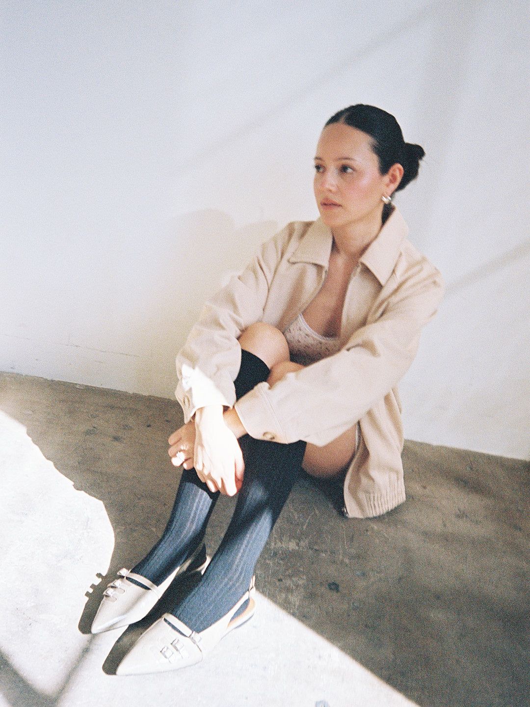 Beau Bomber Jacket - Natural sold by Lisa Says Gah product image thumbnail 4