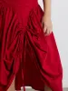 Tulip Skirt - Garnet sold by Lisa Says Gah