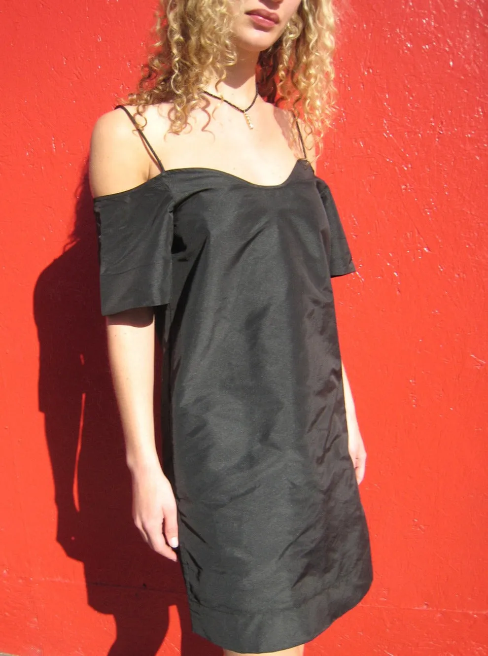 Taffeta Mini Dress - Black sold by Lisa Says Gah product image thumbnail 3