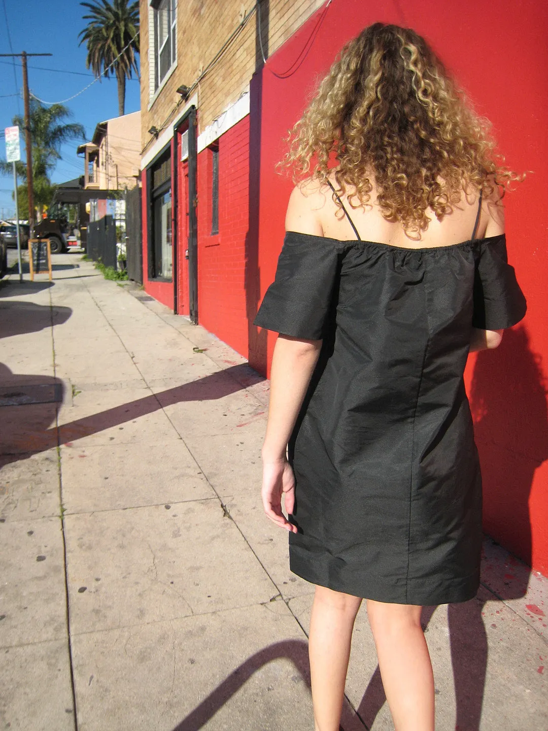 Taffeta Mini Dress - Black sold by Lisa Says Gah product image thumbnail 5