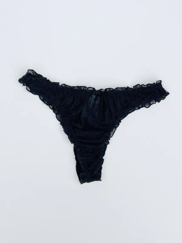 Mariposa Lace Panty - Night sold by Lisa Says Gah