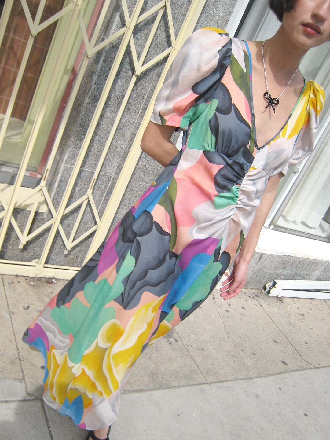 Anoita Dress - Aristea Floral sold by Lisa Says Gah product image thumbnail 3