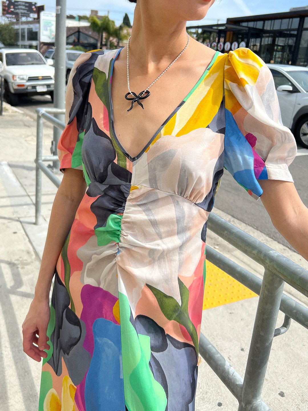 Anoita Dress - Aristea Floral sold by Lisa Says Gah product image thumbnail 2