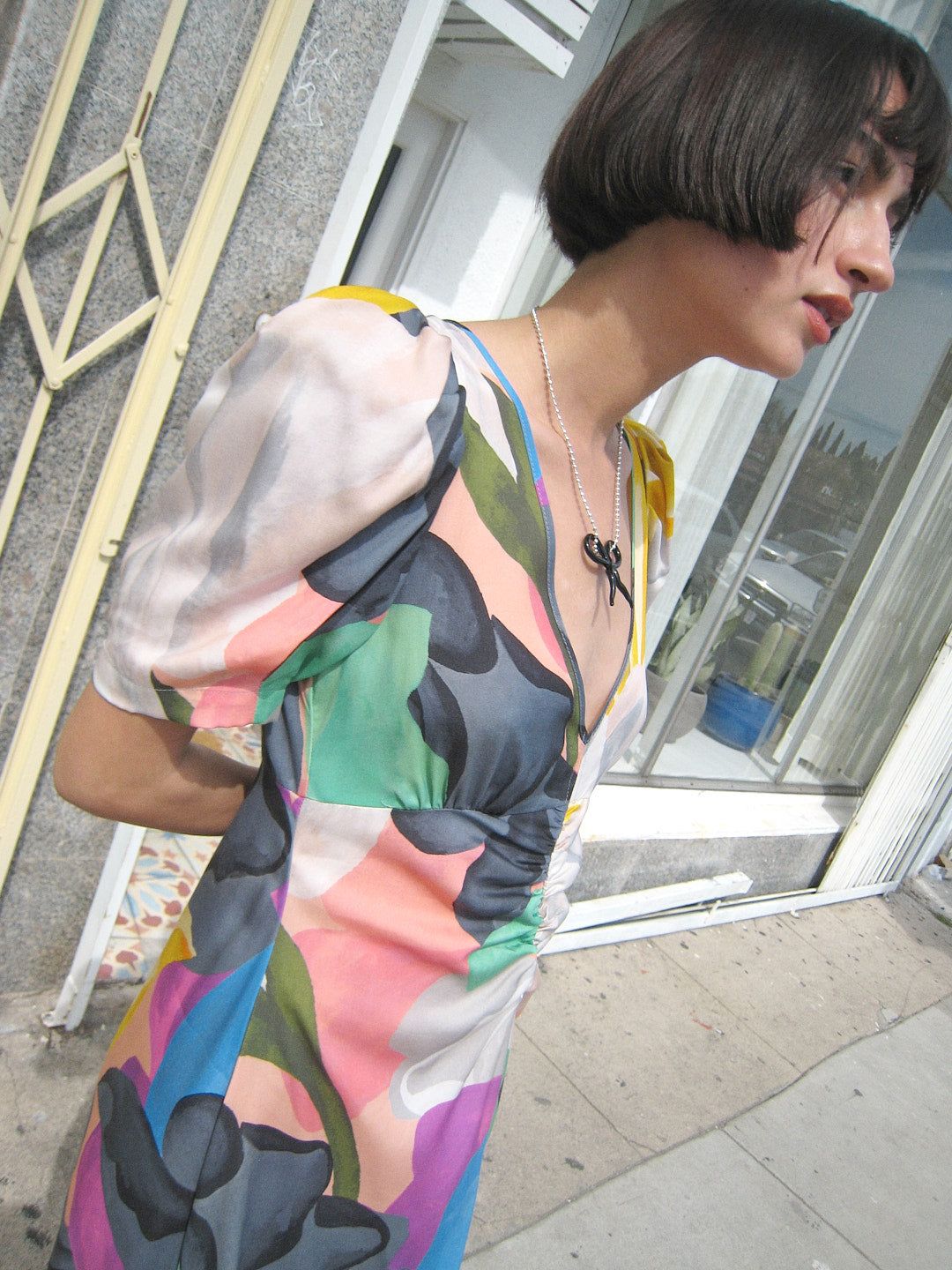 Anoita Dress - Aristea Floral sold by Lisa Says Gah product image thumbnail 5