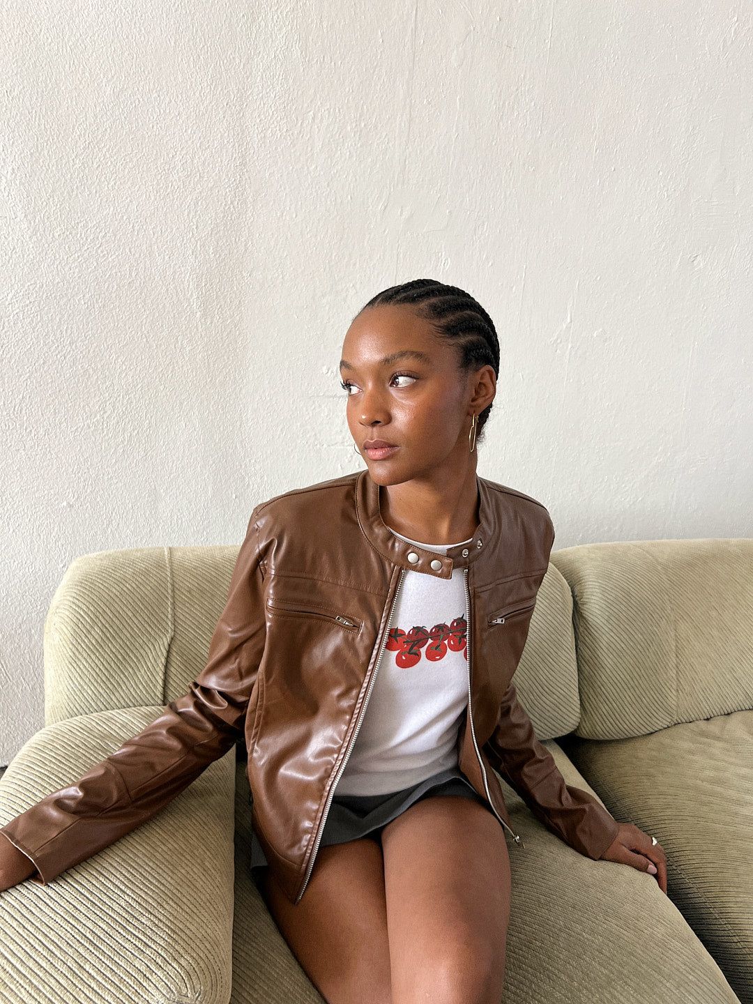 Julia Jacket - Brown sold by Lisa Says Gah