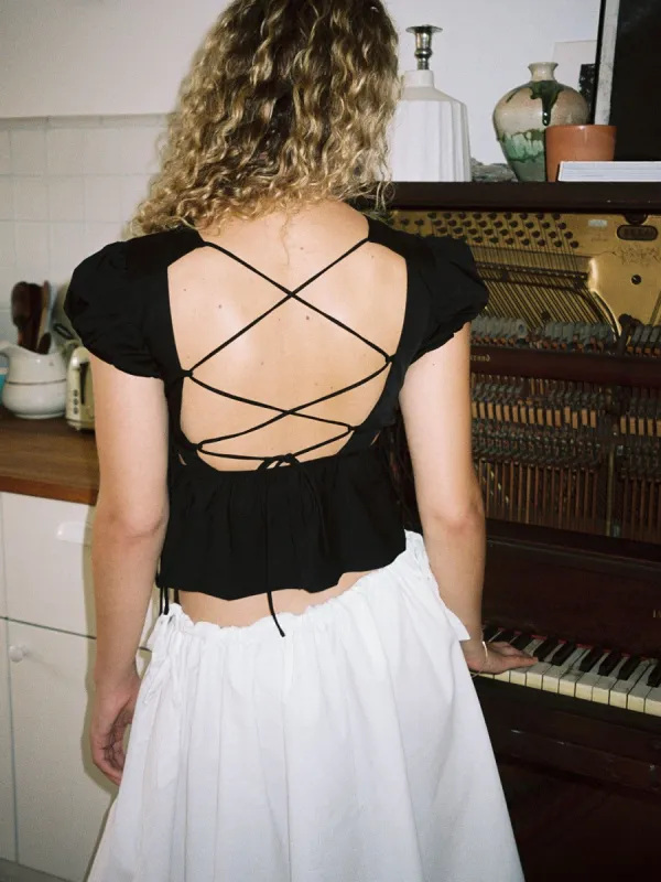 Matisse Top - Black sold by Lisa Says Gah