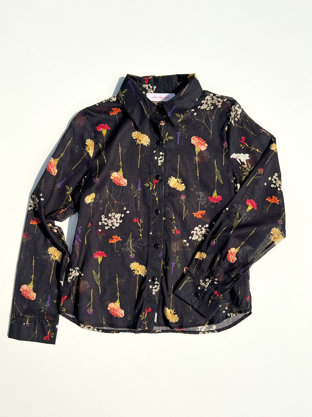Taylor Button Down - Wildflower Ink sold by Lisa Says Gah