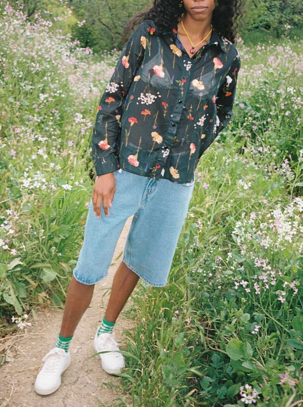 Taylor Button Down - Wildflower Ink sold by Lisa Says Gah product image thumbnail 5