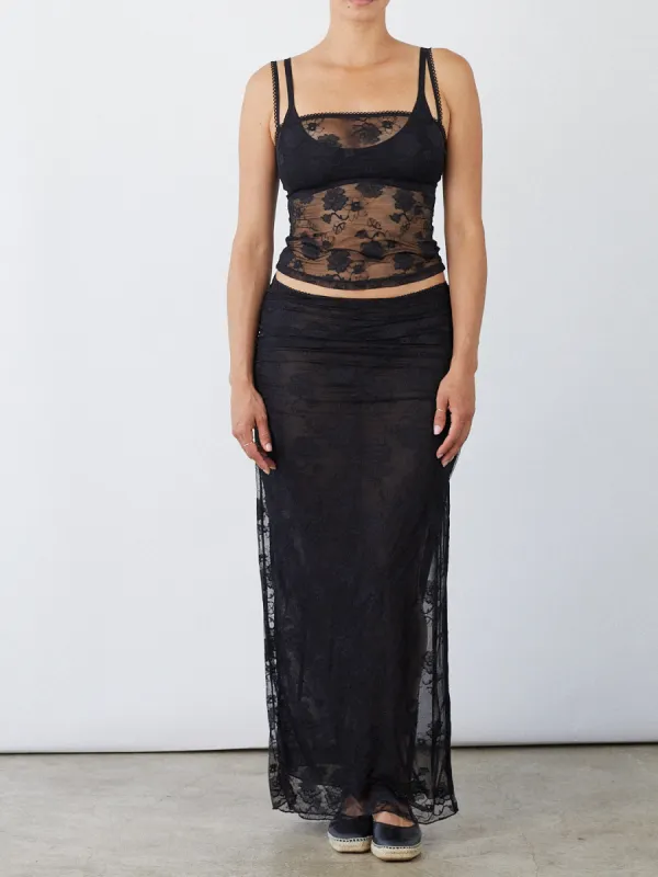 Dulce Skirt - Black sold by Lisa Says Gah