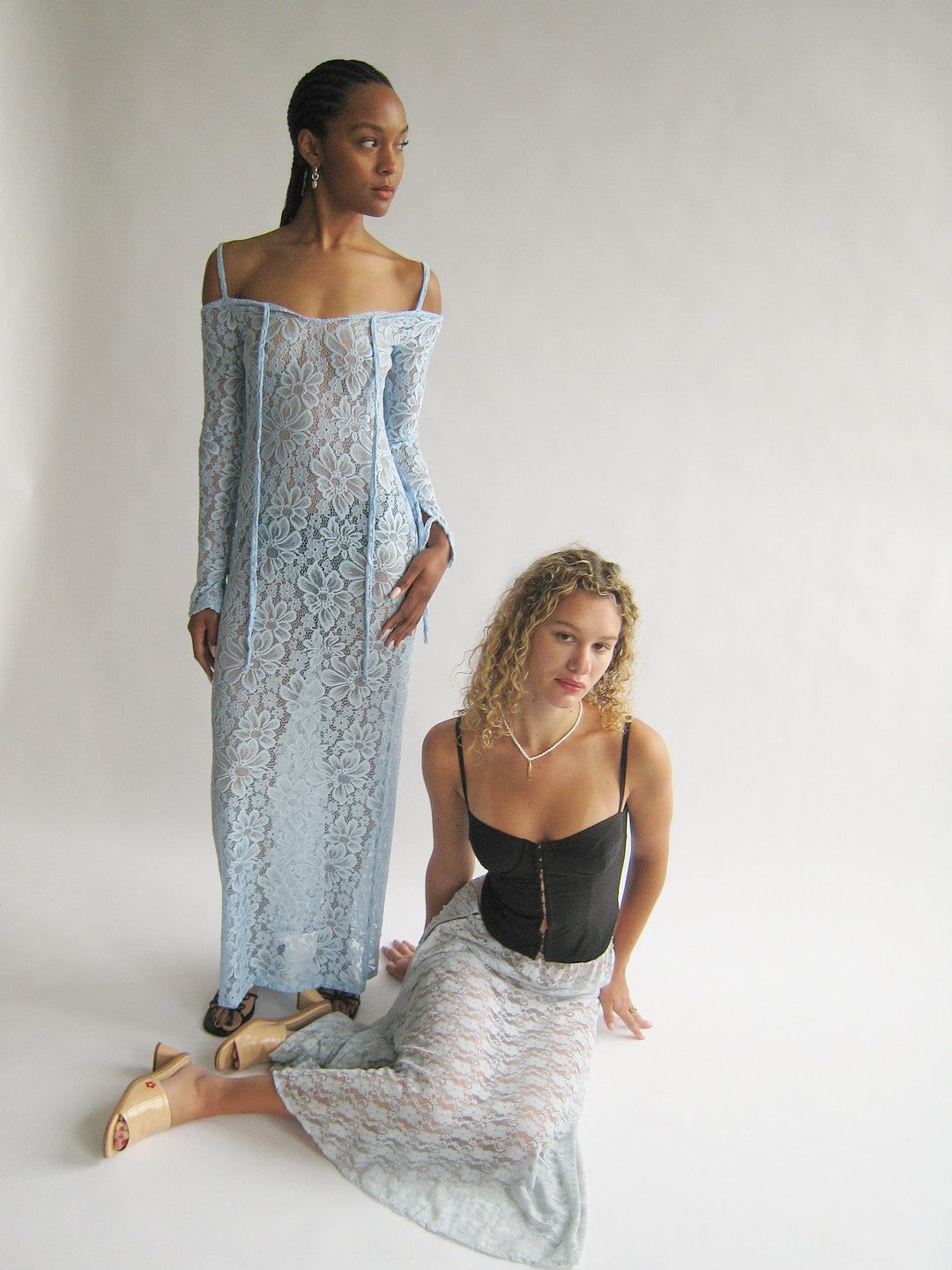 Kendra Dress - Blue Lace sold by Lisa Says Gah product image thumbnail 7