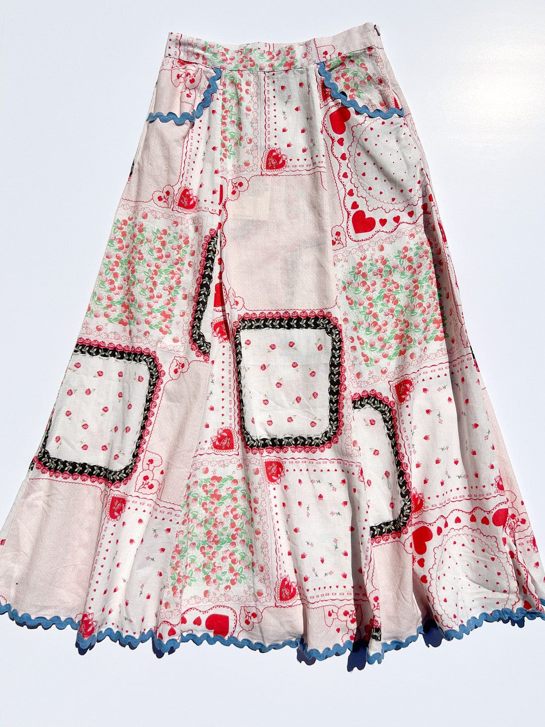 Hyan Midi Skirt - Hanky Hearts sold by Lisa Says Gah