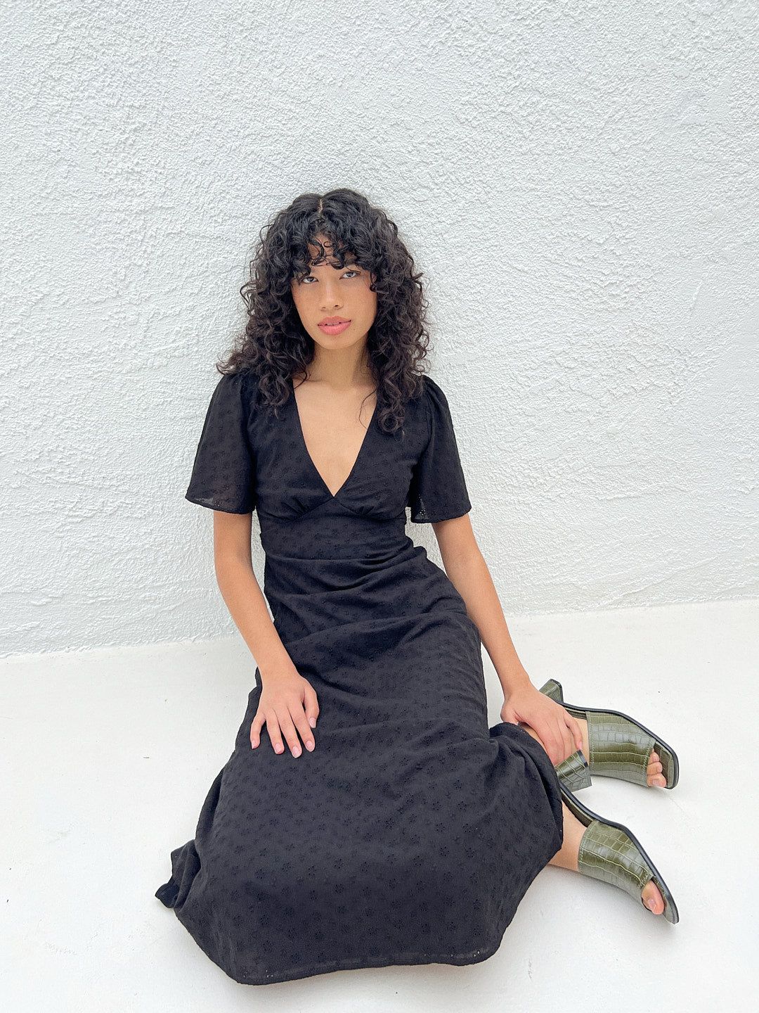 Grace Dress - Black Eyelet sold by Lisa Says Gah product image thumbnail 3