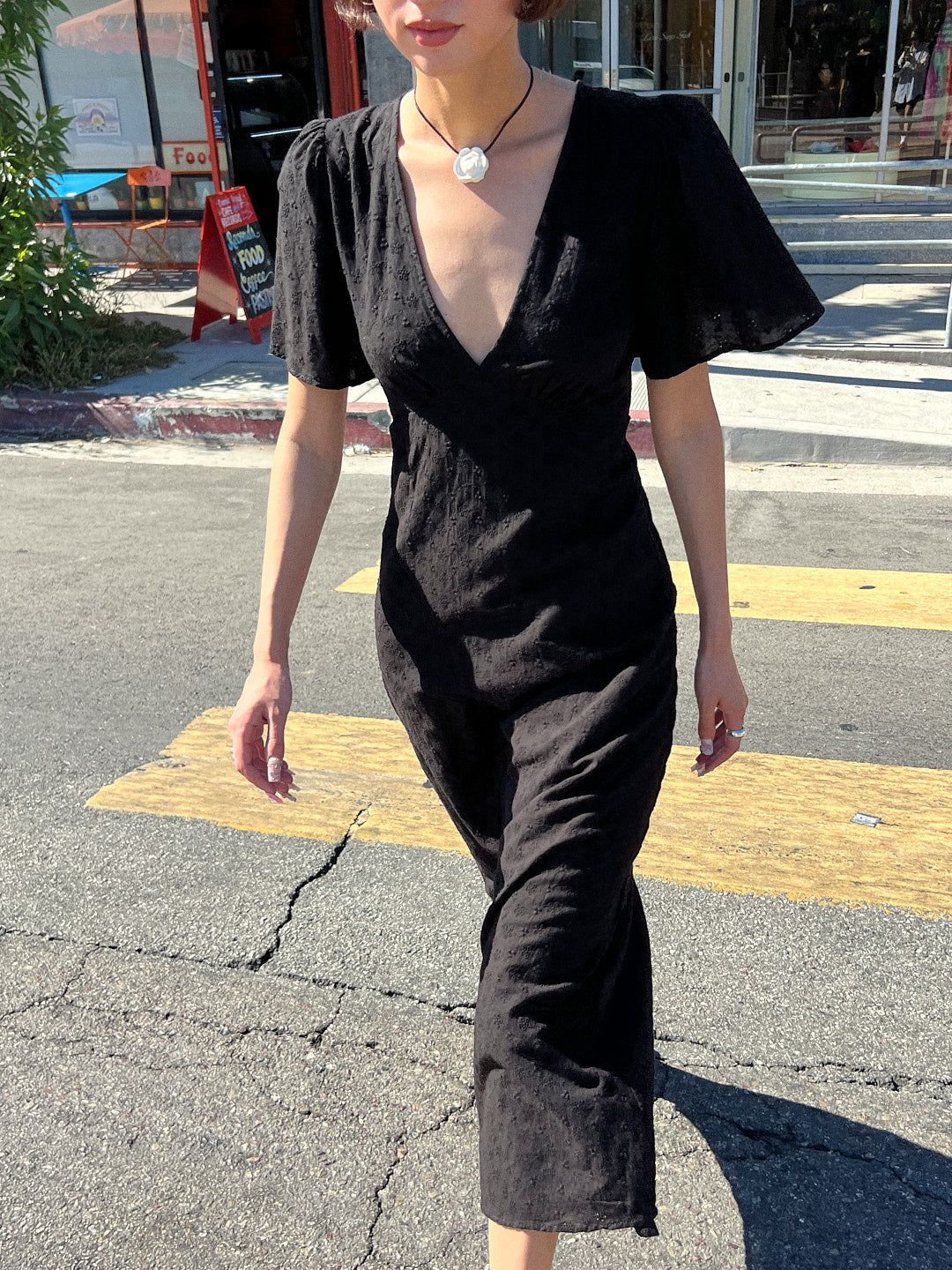 Grace Dress - Black Eyelet sold by Lisa Says Gah product image thumbnail 4