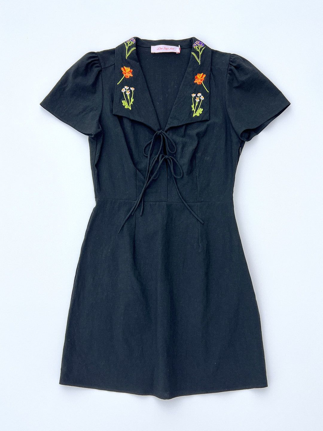 Alexa Shirtdress - Flower Bouquet Black sold by Lisa Says Gah product image thumbnail 2