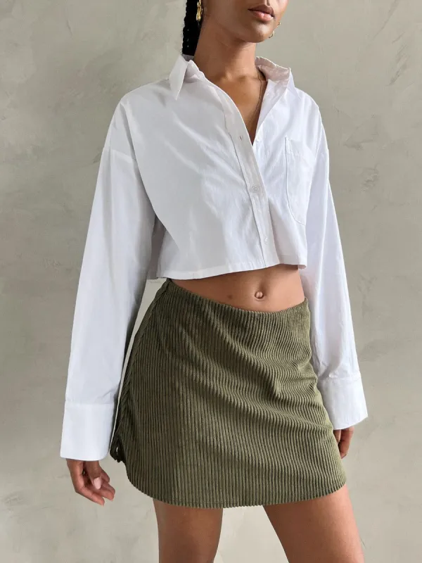 Austin Shirt - White made by Nia