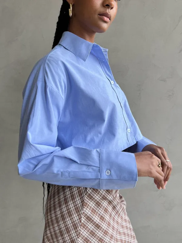 Austin Shirt - Chambray sold by Lisa Says Gah