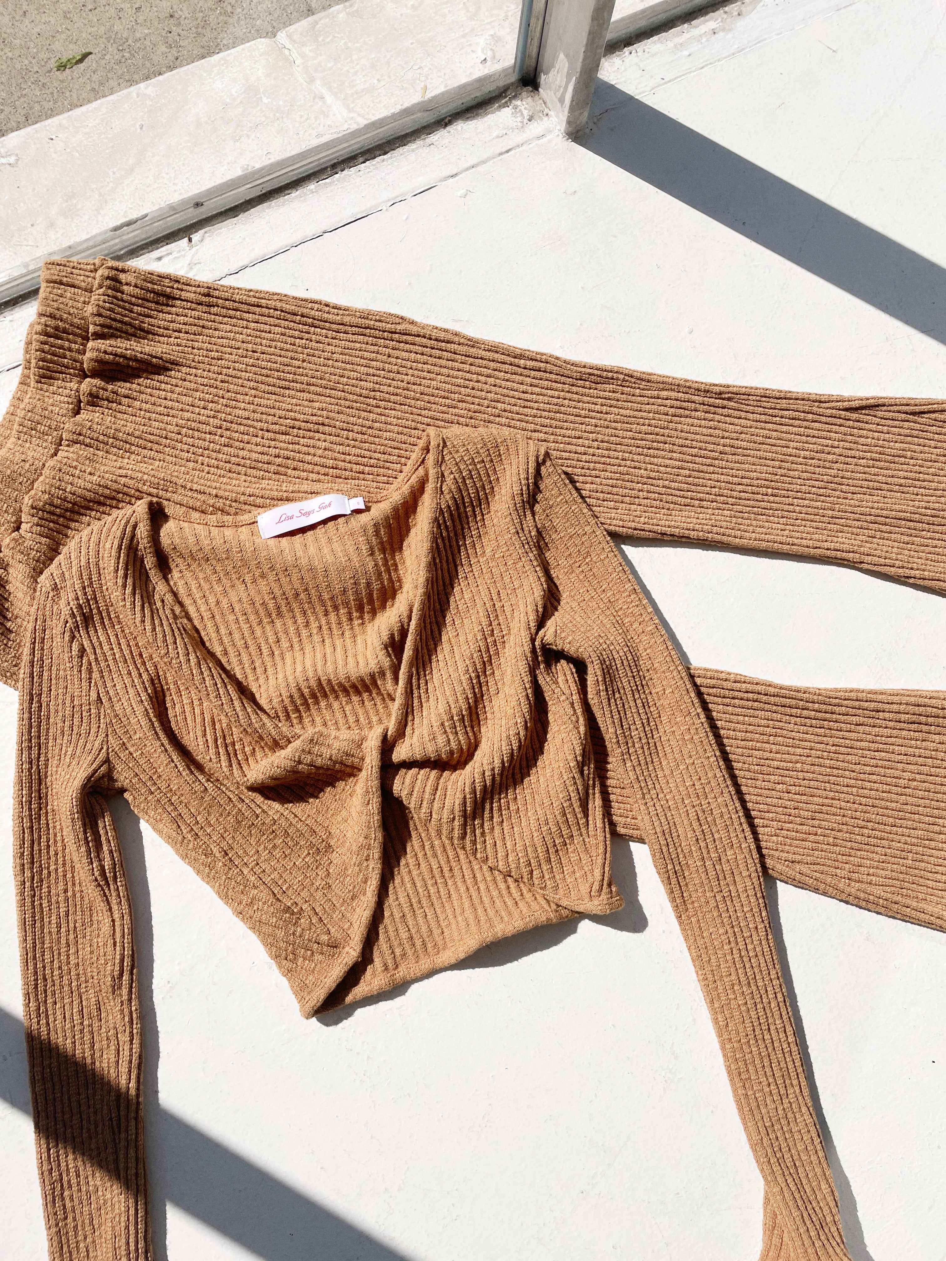 Caro Top - Camel sold by Lisa Says Gah
