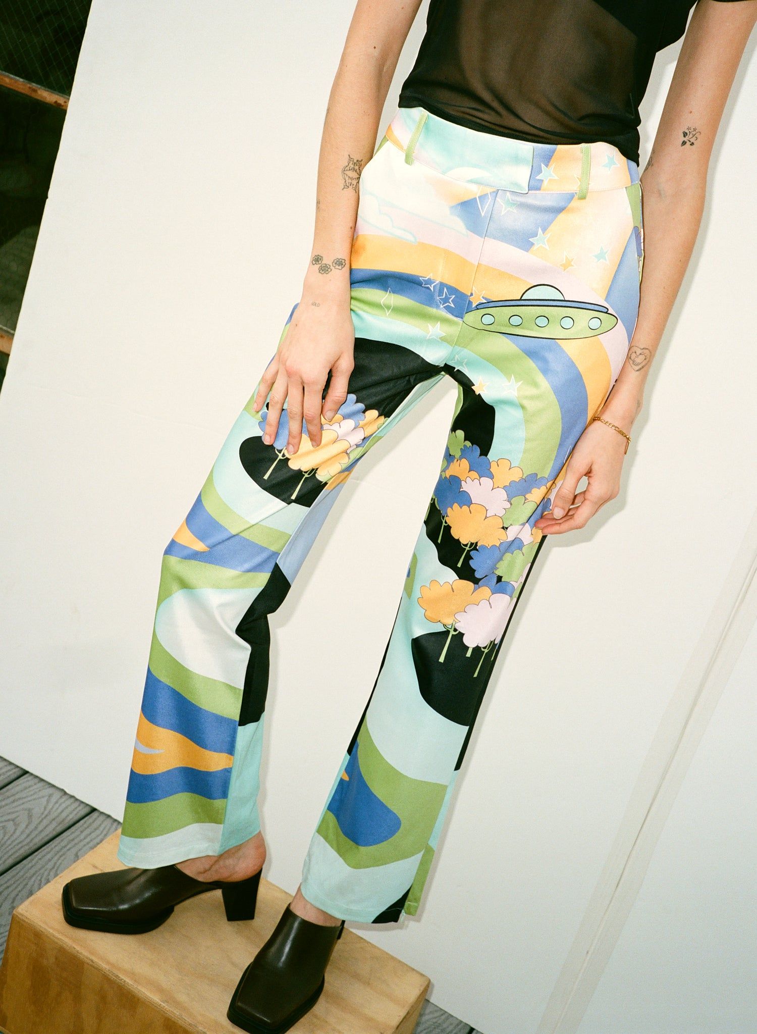 Nice To Meet You Pants - Multi sold by Lisa Says Gah product image thumbnail 2