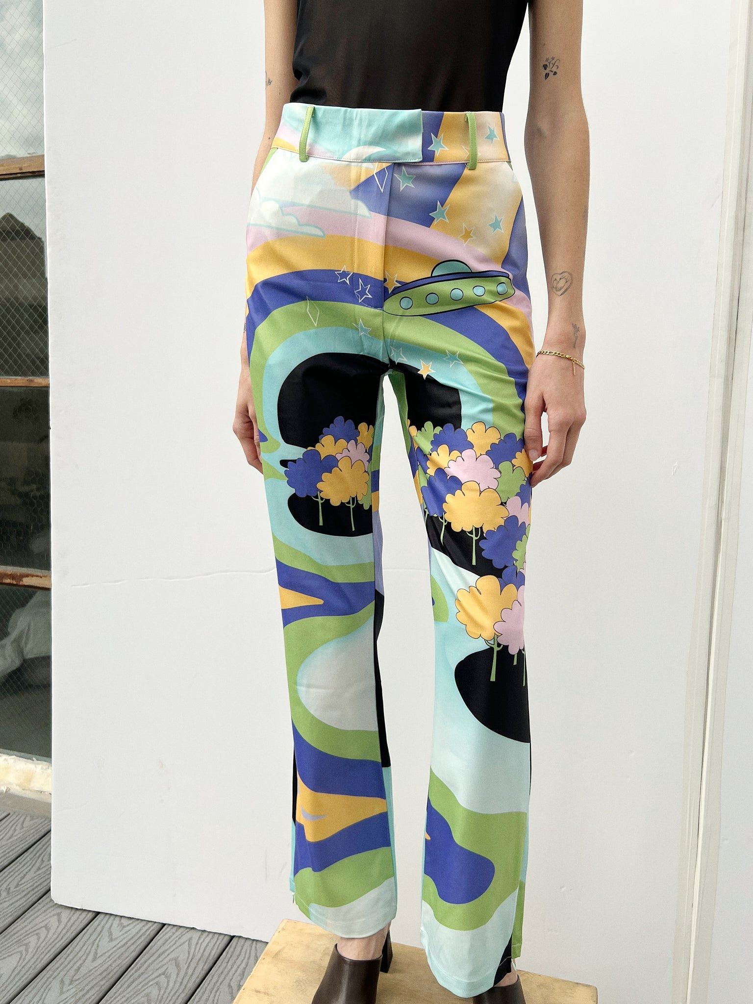 Nice To Meet You Pants - Multi sold by Lisa Says Gah