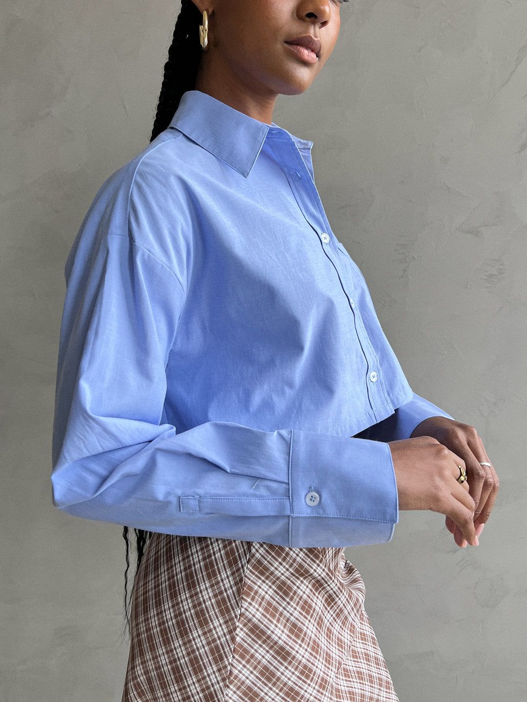 Austin Shirt - Chambray sold by Lisa Says Gah