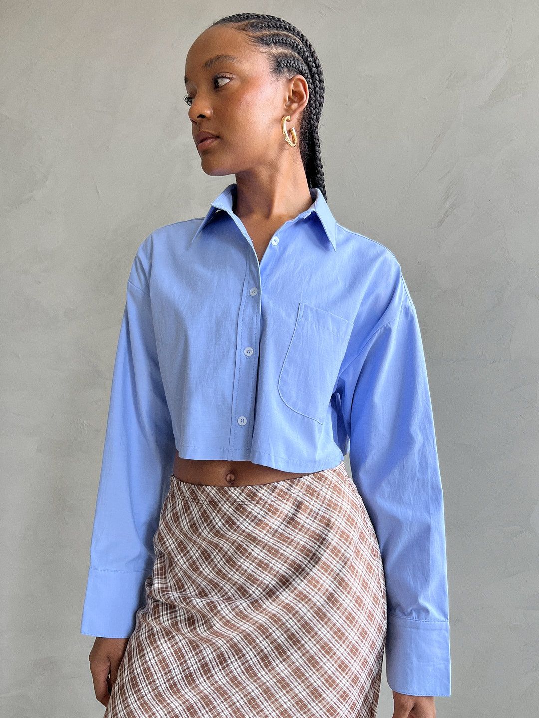 Austin Shirt - Chambray sold by Lisa Says Gah product image thumbnail 3