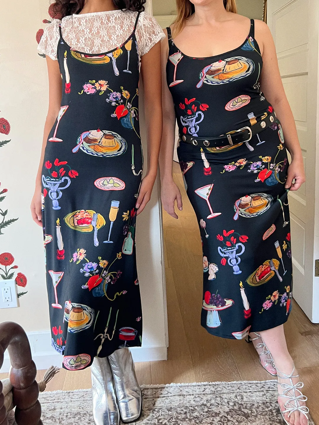 Sofia Slip Dress - Set the Table Caviar sold by Lisa Says Gah product image thumbnail 4