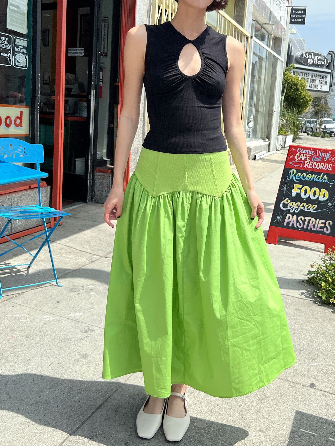 Penny Midi Skirt - Pear sold by Lisa Says Gah product image thumbnail 6
