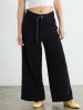 Faye Pant - Licorice sold by Lisa Says Gah