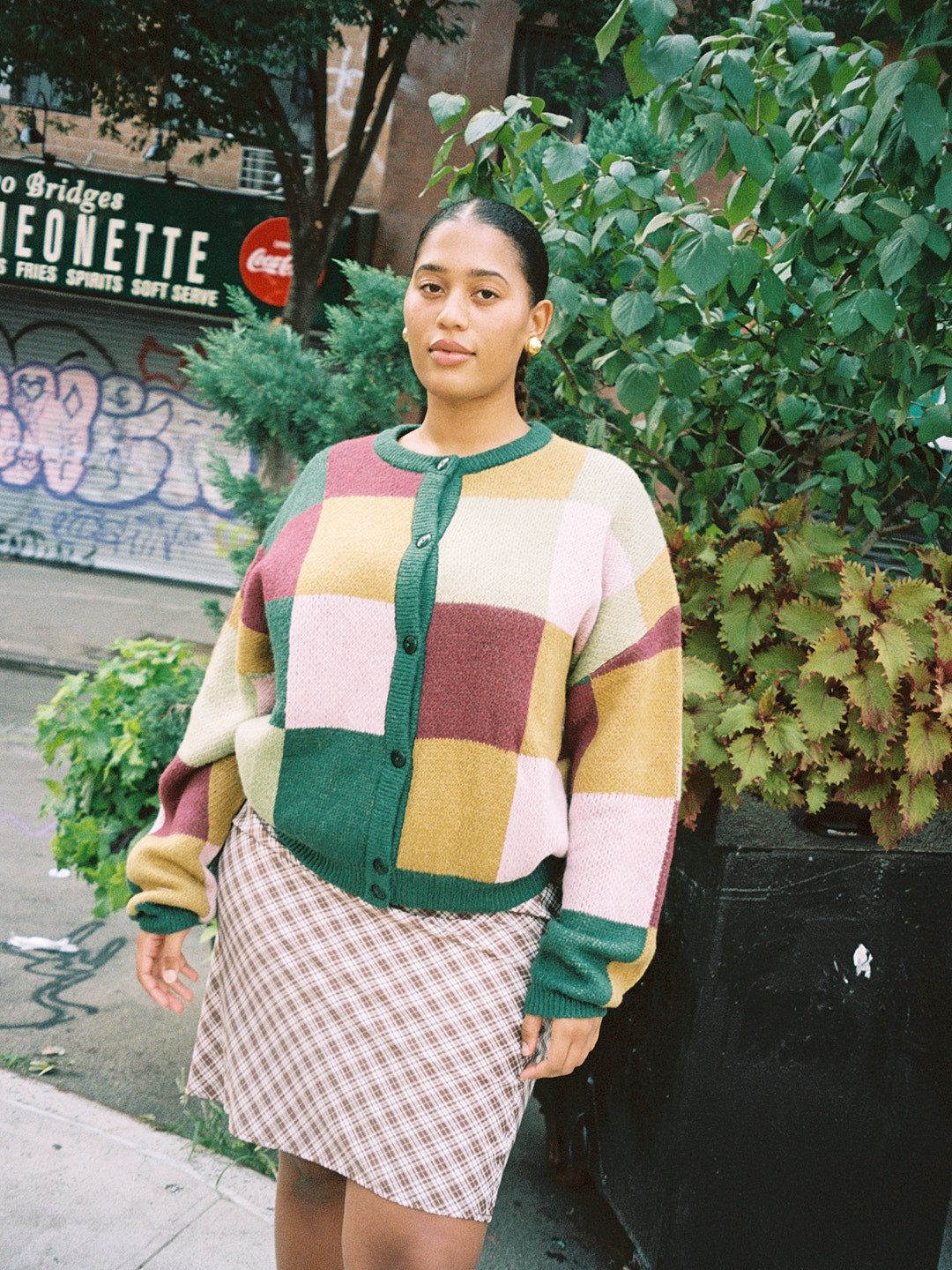 Lauda Cardi - Autumn Check sold by Lisa Says Gah product image thumbnail 5